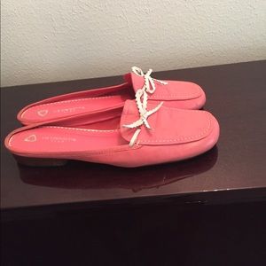 Soft Leather Liz Claiborne Flex mules